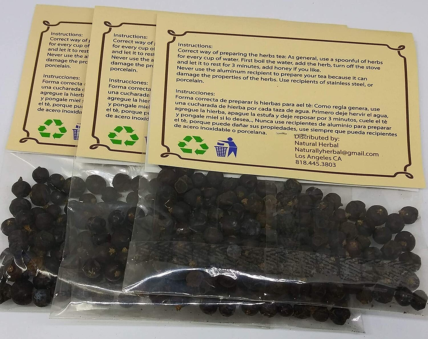 Enebro (Juniper) Hierba Tea (14g)