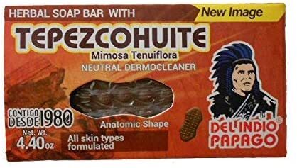 Tepezcohuite Jabón Set con 3. (4.41 oz.)