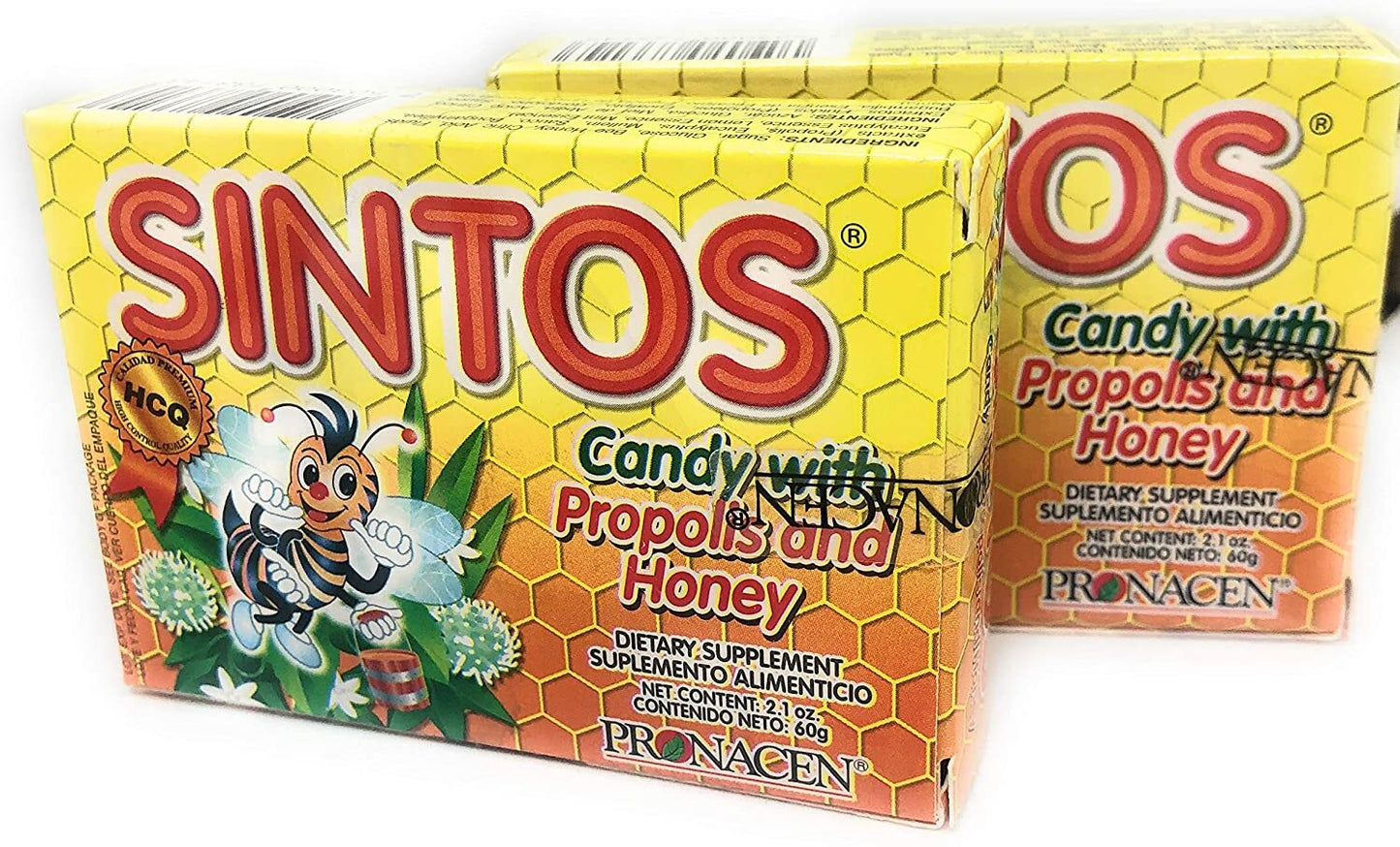 SINTOS (Candy with PROPOLEOY Miel) 2.1oz