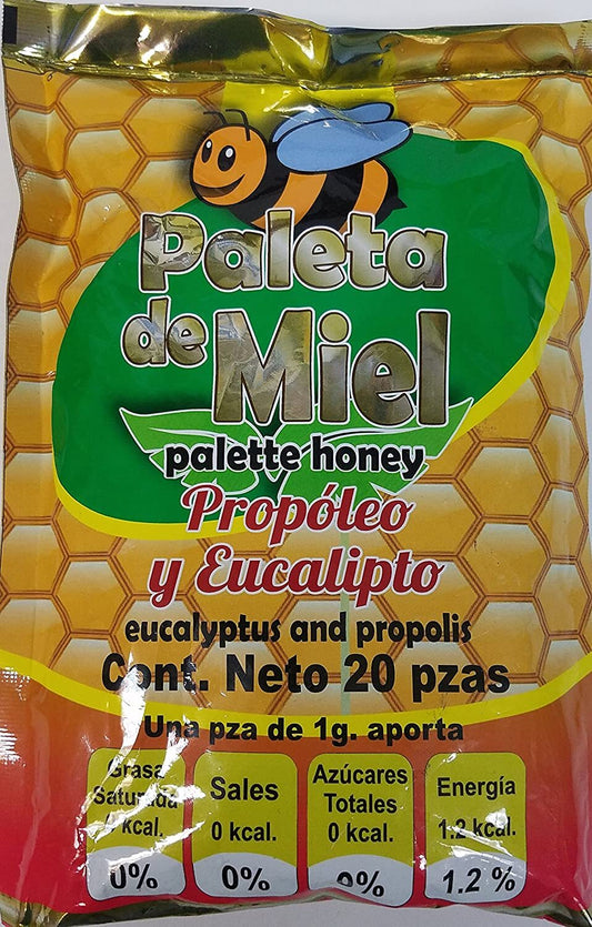 Paletas de Miel (20Pcs)