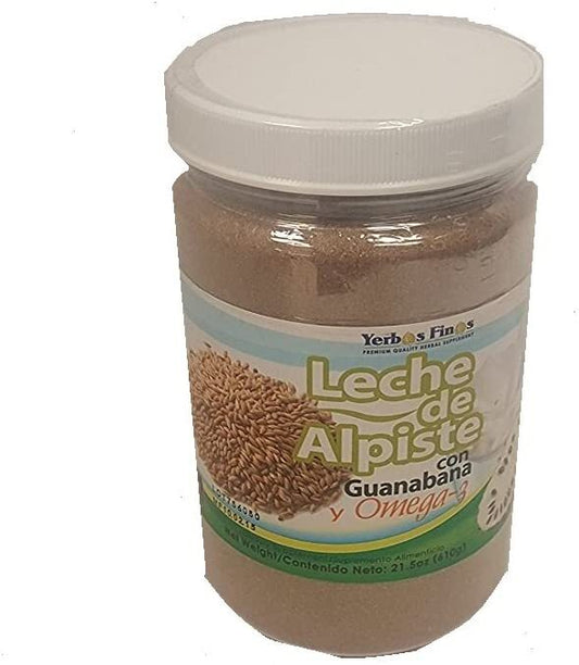 Leche de Alpiste con guanabana y Omega 3