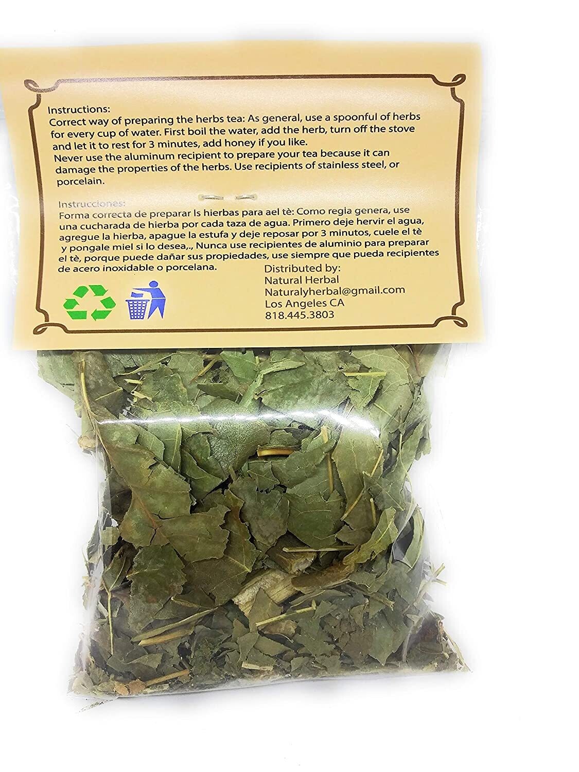 Fresno Hierba Tea 1oz