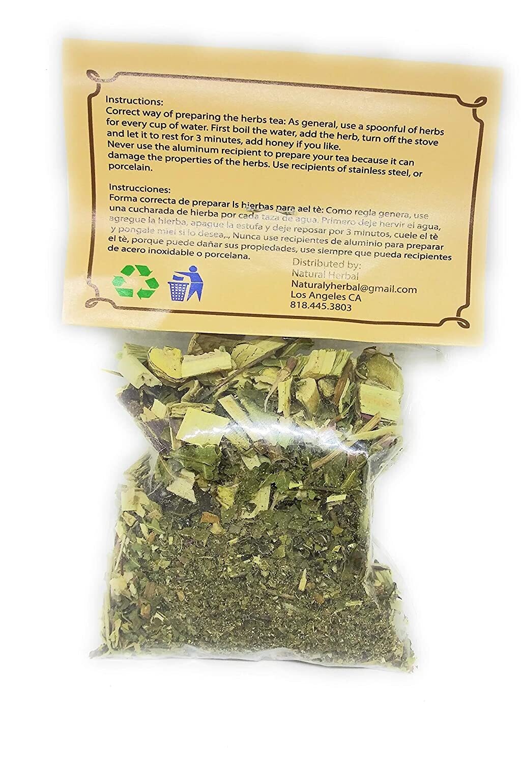 Higuerilla Hierba Tea 1 oz (Ricinus Communis)