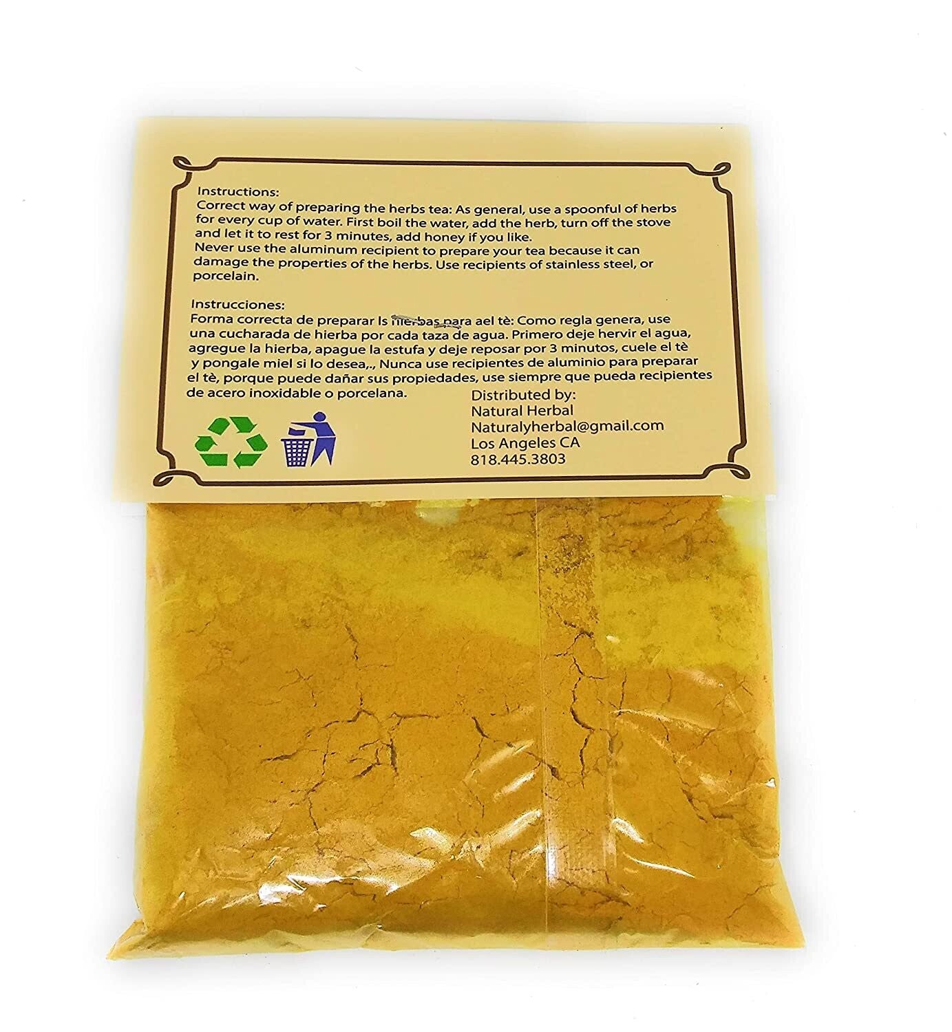 Curcuma Hierba Tea (1oz)