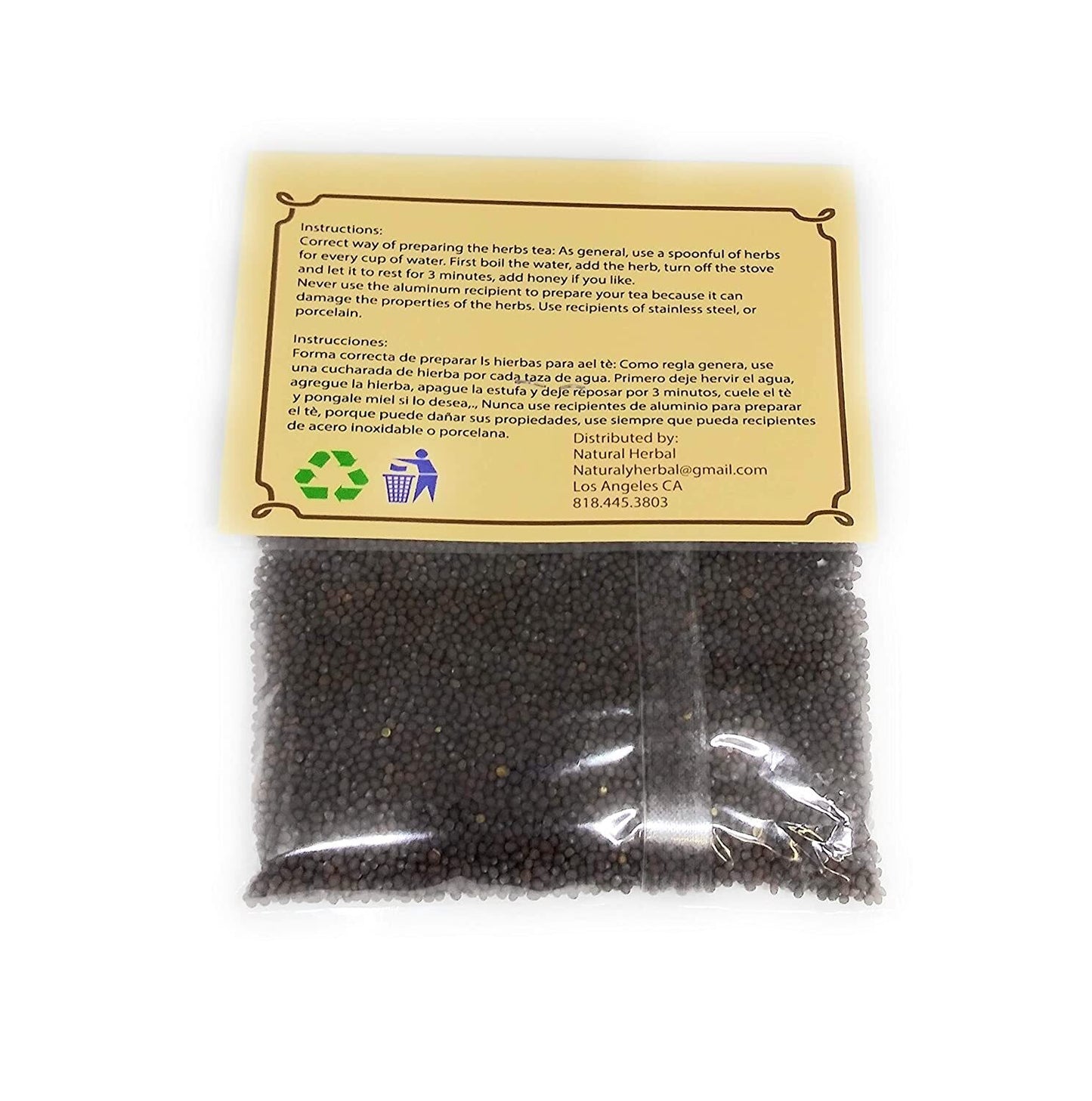 Mostaza Negra Hierba Tea (1oz.)