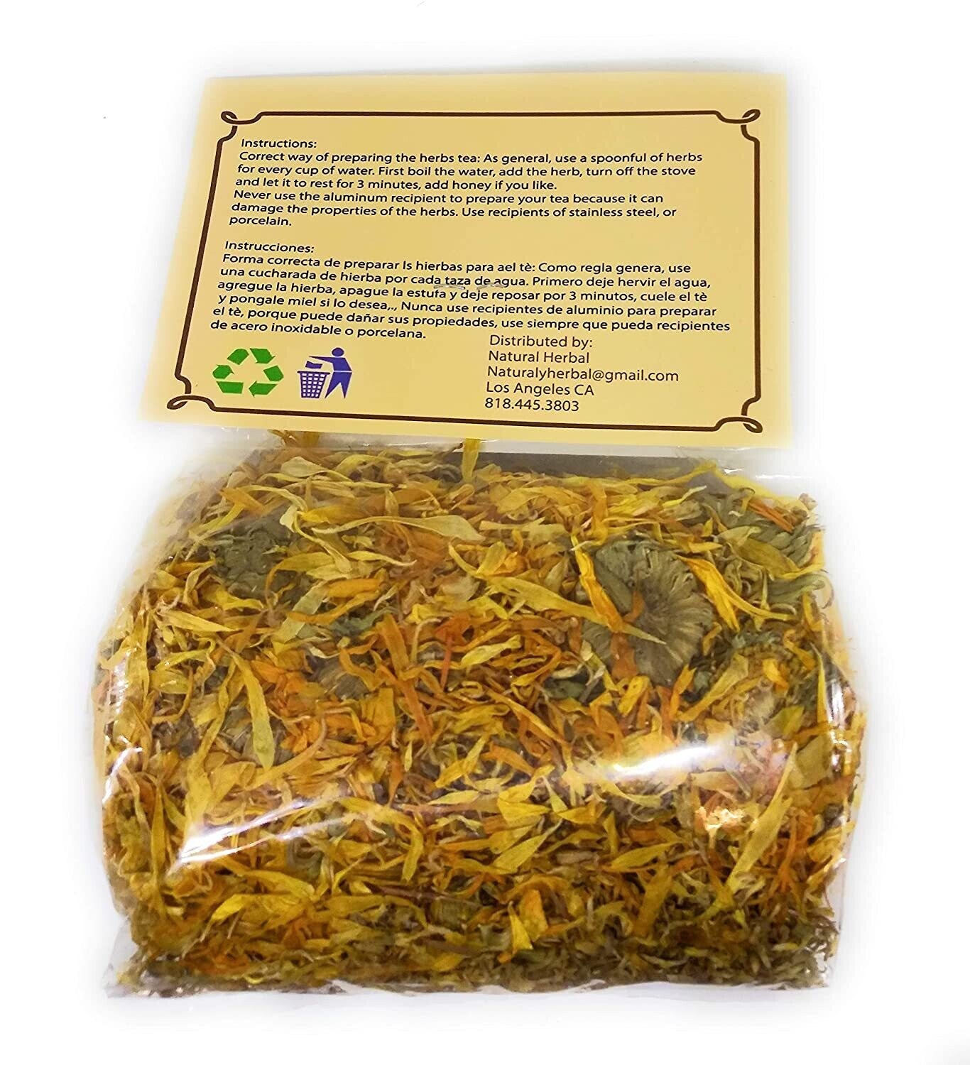 Calendula Hierba Tea (1oz)