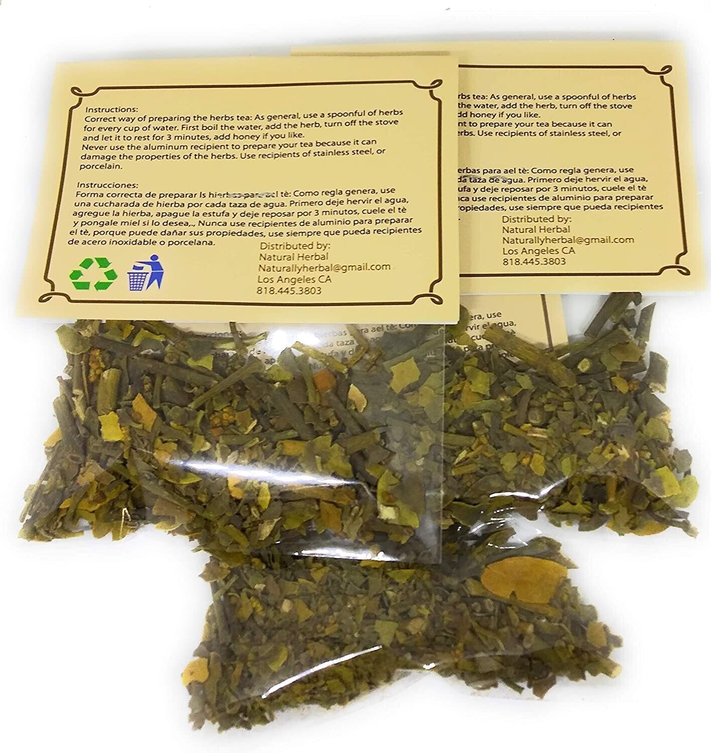 Muerdago Amarilla Hierba Tea (10.6 Grms.)