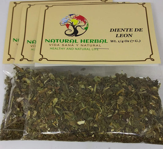 Diente de Leon (Hierbas Tea) 0.25oz paquete de (3)