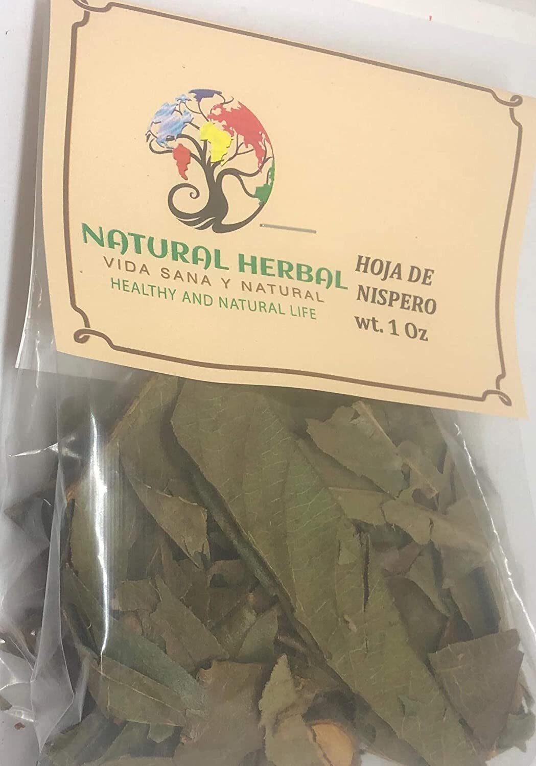 Hoja de Nispero Hierba Tea (1 oz)