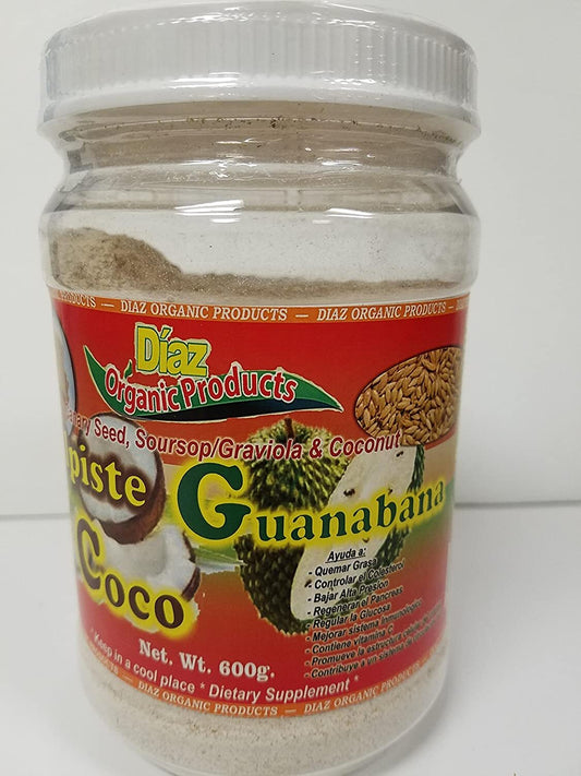 Leche de Alpiste con Guanábana y Coco