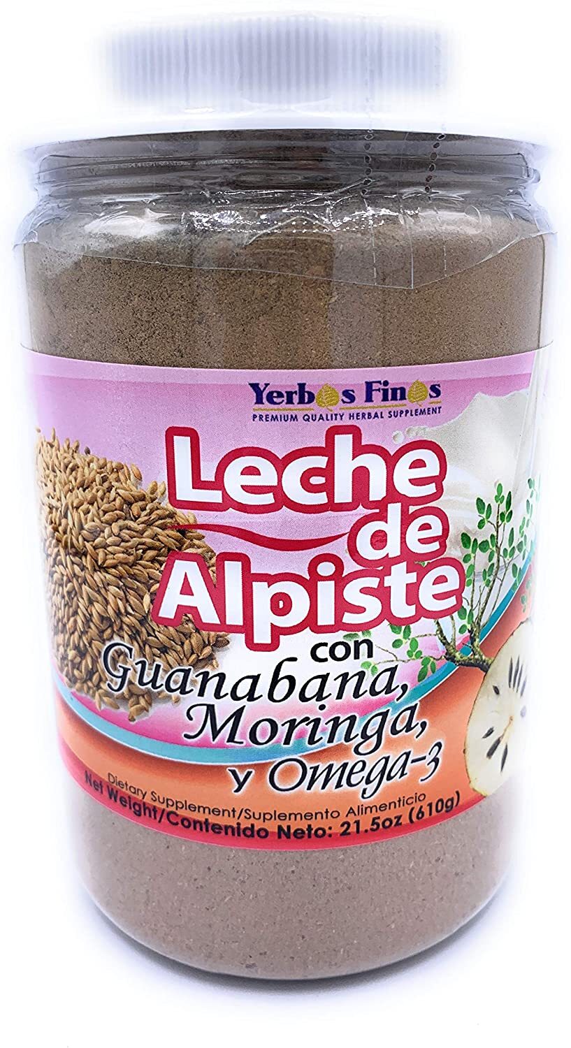 Leche de Alpiste con Guanabana, Moringa y Omega 3